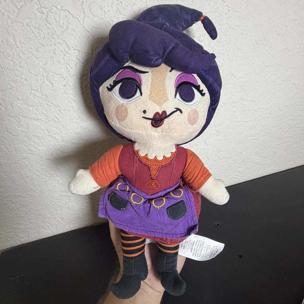 Disney Parks Hocus Pocus Mary Sanderson Witch Plush Toy 12" Sanderson Sisters